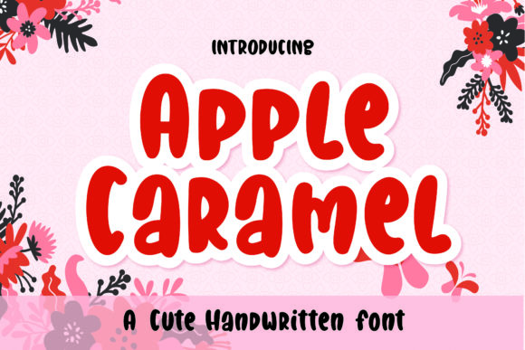 Apple Caramel Font: Stylish Script for Editorial Design