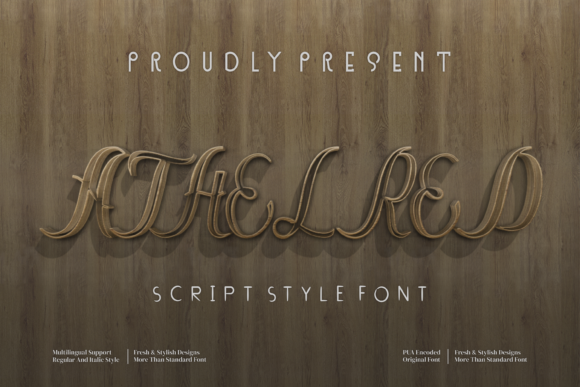Athelred: A Romantic Font for Web Design