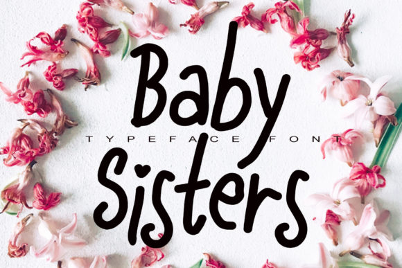 Baby Sisters Font: Elegant Script for Marketing
