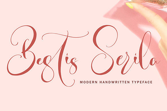 Bestis Serila: A Flowing Script Font