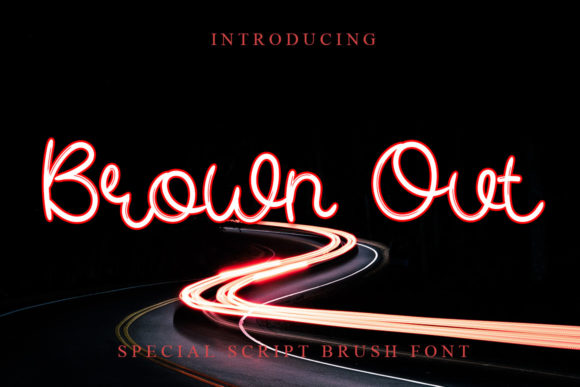 Brown Out: A Stylish Font for Business