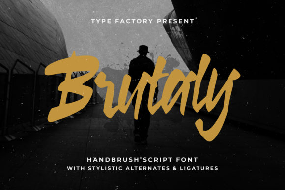 Brutaly: A Bold Handwritten Font