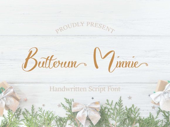 Butterun Minnie: A Playful Script Font