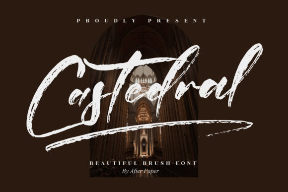 Castedral Font: Elegant Script for Crafters