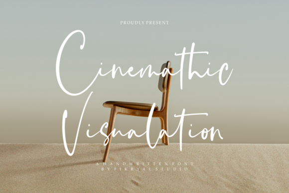 Cinemathic Visualation: A Font for Business Elegance