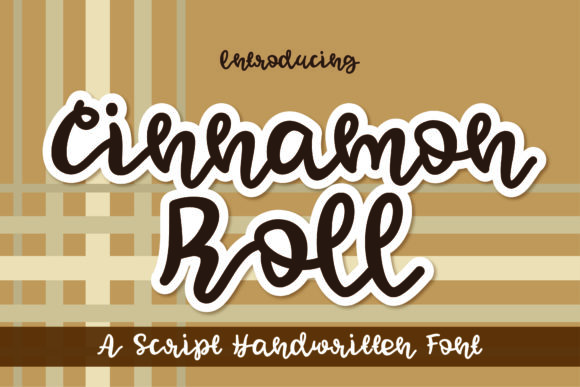 Cinnamon Roll Font for Business