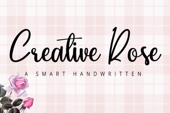 Creative Rose: A Handwritten Font for Elegant Design