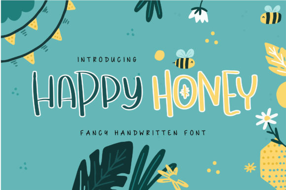 Happy Honey Font for Creative Makers