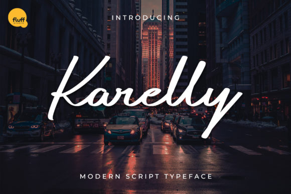 Karelly: A Handwritten Font for Creative Projects