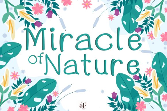 Miracle of Nature Font for Business