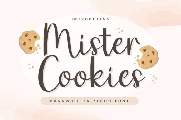 Mister Cookies: A Refined Script Font