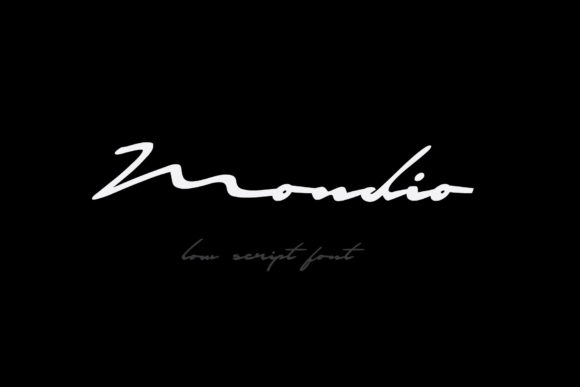 Mondio: A Script Font for Elegant Web Design