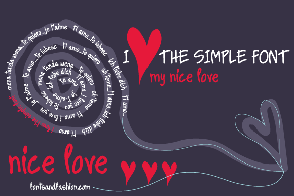 Nice Love Font Review