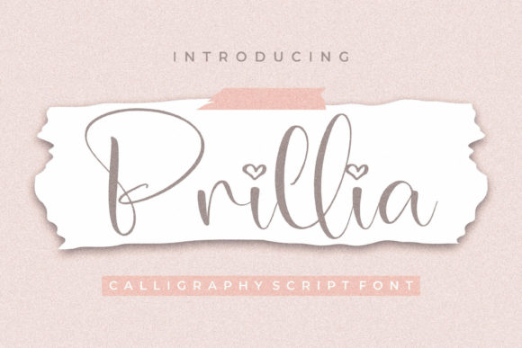 Prillia: A Stylish Script Font