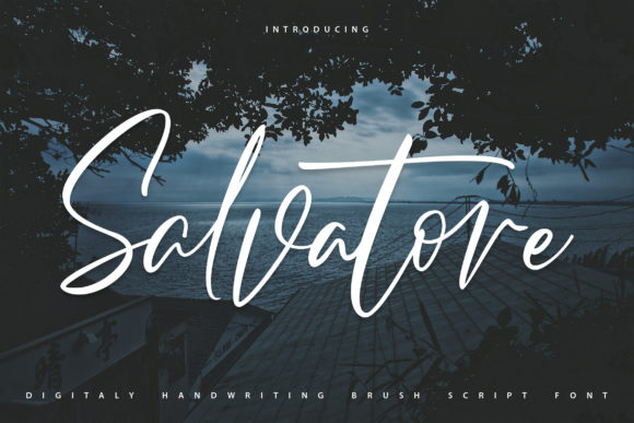 Salvatore Font: Vintage Script for Editorial Design