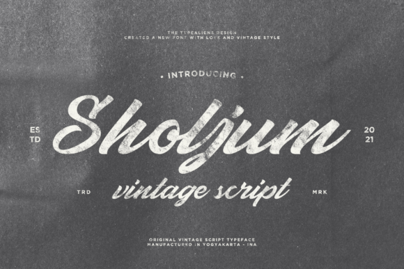 Sholjum: A Font That Dances
