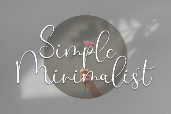 Simple Minimalist Font for Creative Projects