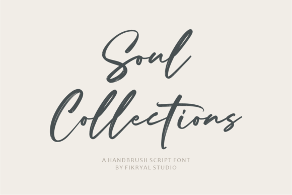 Soul Collections Font: Elegant Script for Digital Marketing