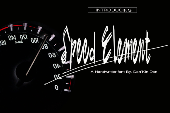 Speed Element Font for Web Design