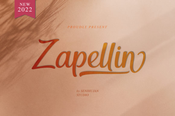 Zapellin: A Refined Script Font for Elegant Design